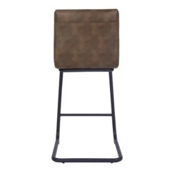Felix Counter Height Cantilever Bar Stool, Faux Leather -Online Furniture Store 30748431 alt05