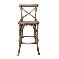Emmie Counter Height Stool, Solid Oak -Online Furniture Store 30751691 alt02
