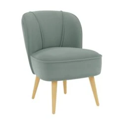 Elsie Velvet Cocktail Chair -Online Furniture Store 30752127 alt01