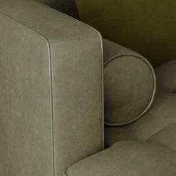 Zoe Distressed Faux Leather Corner Chaise -Online Furniture Store 30766234 alt06