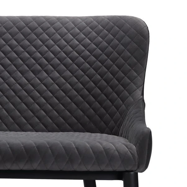 Montreal 2 Seater Dining Bench, Velvet, 133cm 17 Montreal 2 Seater Dining Bench, Velvet, 133cm - Image 15