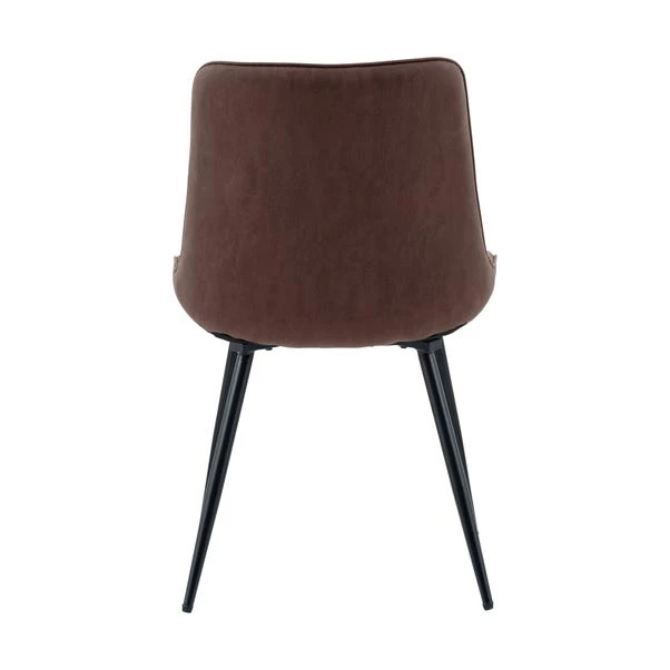 Set Of 2 Zion Dining Chairs, Faux Suede 16 Set Of 2 Zion Dining Chairs, Faux Suede - Image 14