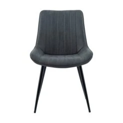 Set Of 2 Zion Dining Chairs, Faux Suede 19 Set Of 2 Zion Dining Chairs, Faux Suede -Online Furniture Store 30769127 alt02