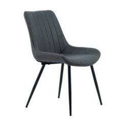 Set Of 2 Zion Dining Chairs, Faux Suede 20 Set Of 2 Zion Dining Chairs, Faux Suede -Online Furniture Store 30769127 alt03