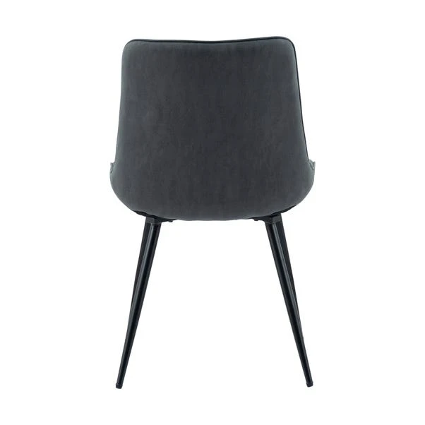 Set Of 2 Zion Dining Chairs, Faux Suede 9 Set Of 2 Zion Dining Chairs, Faux Suede - Image 7