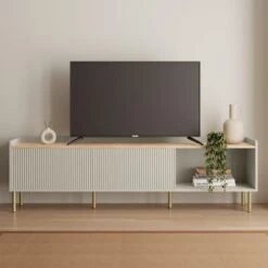 Georgi Extra Wide TV Unit For TVs Up To 80" 40 Georgi Extra Wide TV Unit For TVs Up To 80" -Online Furniture Store 30769273 alt03