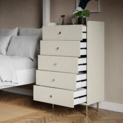 Georgi 5 Drawer Chest 20 Georgi 5 Drawer Chest -Online Furniture Store 30769721 alt02
