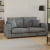 Carson Deep Sit Chunky Chenille 3 Seater Sofa -Online Furniture Store 30770375