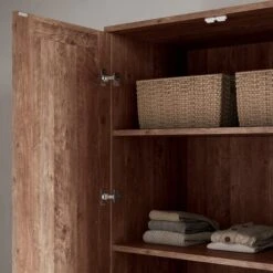 Fulton 4 Door Wardrobe, Pine -Online Furniture Store 30773038 alt03