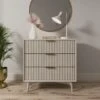 Neena 3 Drawer Chest, Warm Grey -Online Furniture Store 30781307