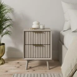 Neena 2 Drawer Bedside Table -Online Furniture Store 30781308