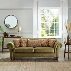 Angus Faux Leather Combo 3 Seater Sofa -Online Furniture Store 30783346