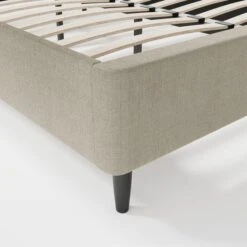Mason Buttoned Woven Fabric Bed Frame 35 Mason Buttoned Woven Fabric Bed Frame -Online Furniture Store 30800061 alt07