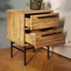 Bryant 2 Drawer Bedside Table -Online Furniture Store 30801932 alt02
