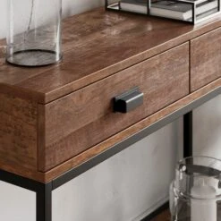 Fulton Console Table Pine 10 Fulton Console Table Pine -Online Furniture Store 30803109 alt02