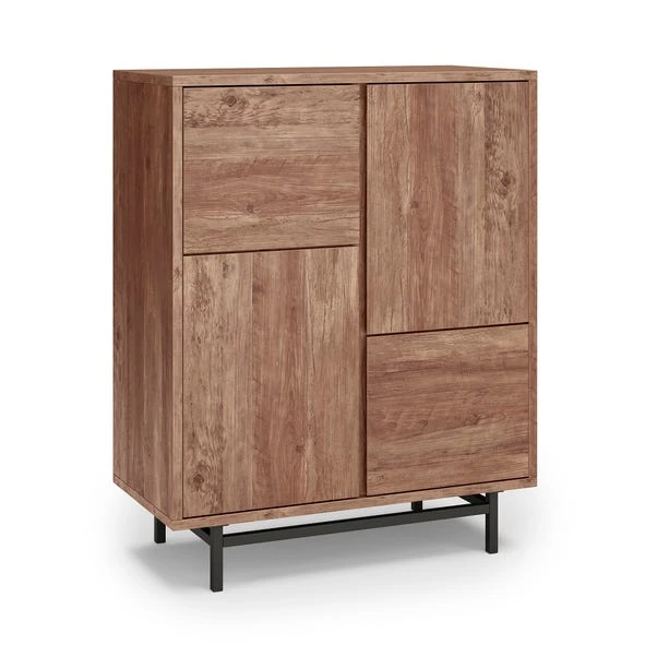 Fulton Tall 4 Door Small Cabinet, Pine 8 Fulton Tall 4 Door Small Cabinet, Pine - Image 6