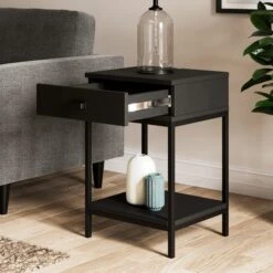Fulton 1 Drawer Side Table -Online Furniture Store 30803126 alt02