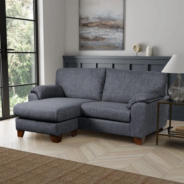 Meyer Tonal Weave Reversible Compact Corner Sofa 12 Meyer Tonal Weave Reversible Compact Corner Sofa - Image 10