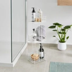 3 Tier Wire Storage Caddy 16 3 Tier Wire Storage Caddy -Online Furniture Store 30807042