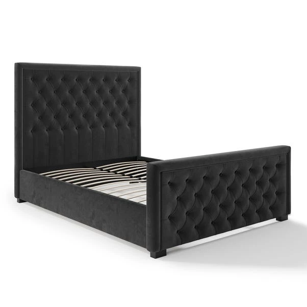 Elodie Buttoned Velvet Bed Frame 4 Elodie Buttoned Velvet Bed Frame - Image 2