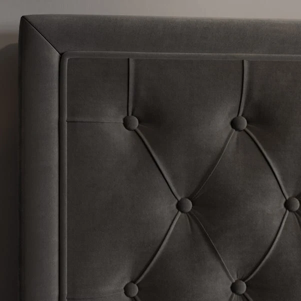 Elodie Buttoned Velvet Bed Frame 8 Elodie Buttoned Velvet Bed Frame - Image 6