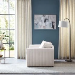 Blake Opulent Velvet Curved Arm Quilted 2 Seater Sofa -Online Furniture Store 30808267 alt04