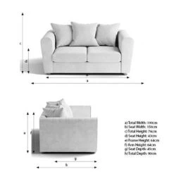 Blake Opulent Velvet Curved Arm Quilted 2 Seater Sofa -Online Furniture Store 30808267 alt09