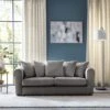 Blake Opulent Velvet Curved Quilted Arm 3 Seater Sofa -Online Furniture Store 30808312