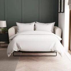 Blake Curved Arm 2 Seater Double Sofa Bed -Online Furniture Store 30808319