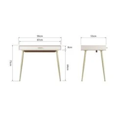 Espen Desk White -Online Furniture Store 30808710 alt09