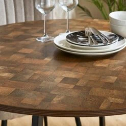 Brayden 4 Seater Round Dining Table -Online Furniture Store 30815043 alt03