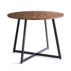 Brayden 4 Seater Round Dining Table -Online Furniture Store 30815043 alt06