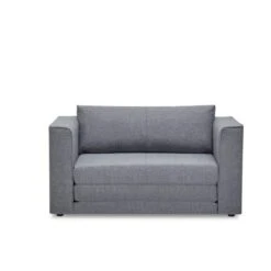 Luna Fabric Grey Compact Double Sofa Bed 12 Luna Fabric Grey Compact Double Sofa Bed -Online Furniture Store 30816325 alt02