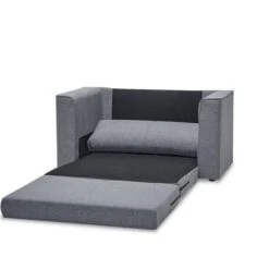 Luna Fabric Grey Compact Double Sofa Bed 14 Luna Fabric Grey Compact Double Sofa Bed -Online Furniture Store 30816325 alt04