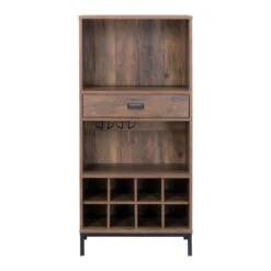 Fulton Compact Wine Cabinet, Pine Effect 11 Fulton Compact Wine Cabinet, Pine Effect -Online Furniture Store 30816894 alt03