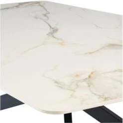 Camilla 6 Seater Dining Table, Sintered Stone -Online Furniture Store 30816921 alt04