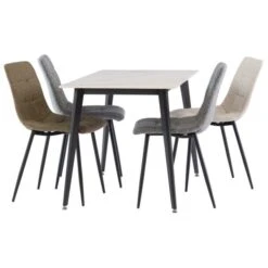 Ivy 4 Seater Dining Table, Sintered Stone -Online Furniture Store 30816935 alt03