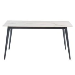 Ivy 6 Seater Dining Table, Sintered Stone -Online Furniture Store 30816937 alt01