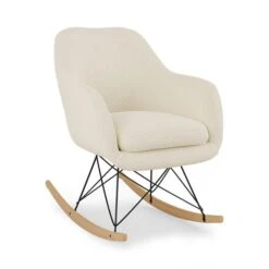 Iris Sherpa Rocking Chair -Online Furniture Store 30821875 alt01