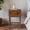 Khari 1 Drawer Bedside Table, Mango Wood -Online Furniture Store 30821885