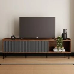 Georgi Extra Wide TV Unit For TVs Up To 80" 32 Georgi Extra Wide TV Unit For TVs Up To 80" -Online Furniture Store 30824750 alt03