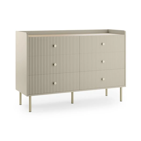 Georgi Wide 6 Drawer Chest 4 Georgi Wide 6 Drawer Chest - Image 2