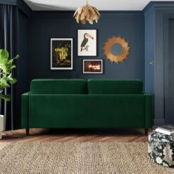 Zoe Velvet 3 Seater Sofa -Online Furniture Store 30825926 alt04