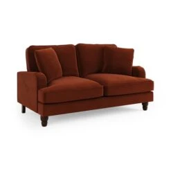 Beatrice Matte Velvet 2 Seater Sofa -Online Furniture Store 30825957 alt01