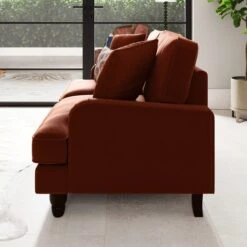 Beatrice Matte Velvet 2 Seater Sofa -Online Furniture Store 30825957 alt03
