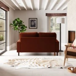 Beatrice Matte Velvet 2 Seater Sofa -Online Furniture Store 30825957 alt04