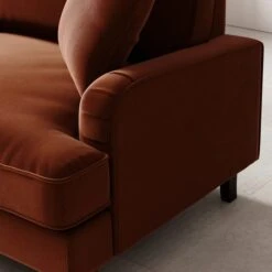 Beatrice Matte Velvet 2 Seater Sofa -Online Furniture Store 30825957 alt05