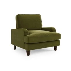Beatrice Armchair, Matte Velvet -Online Furniture Store 30826050 alt01