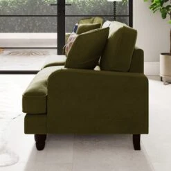 Beatrice Matte Velvet 2 Seater Sofa -Online Furniture Store 30826051 alt03