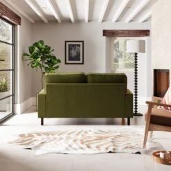 Beatrice Matte Velvet 2 Seater Sofa -Online Furniture Store 30826051 alt04